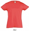 Camiseta Niña Publicitaria Cherry Sols - Color Coral